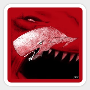 the invictus liviathan killer big whale ecopop Sticker